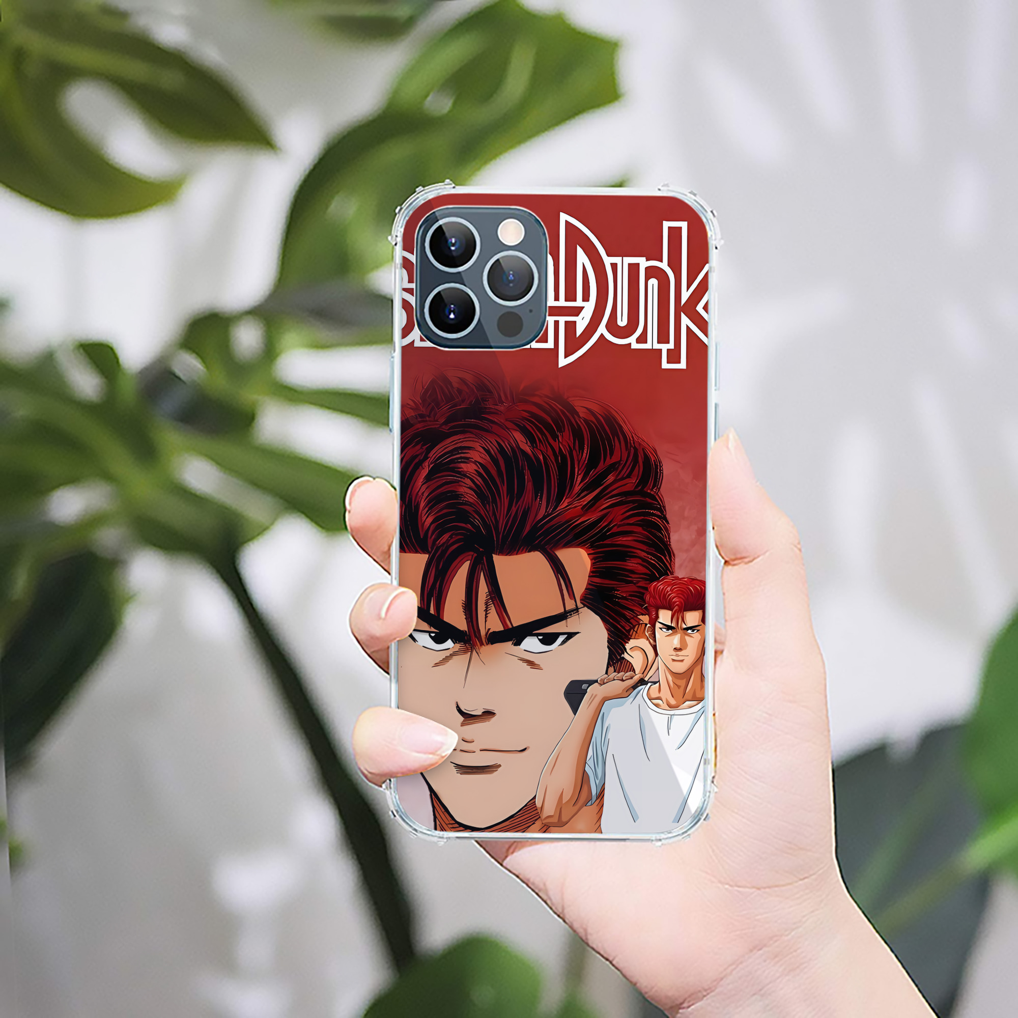 （画像用） SLAM DUNK／スラムダンク 【iPhone 12シリーズ対応】透明スマホケース（クリアソフトケース）